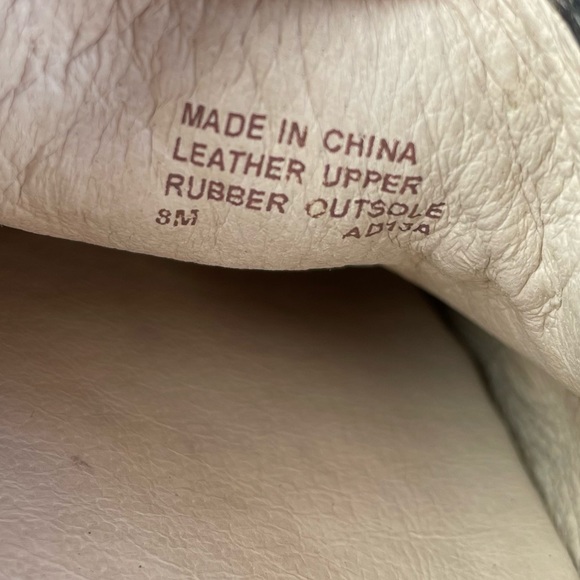 Michael Kors Amber Boat Shoe Black Patent Leather Loafers Driving Moc Womens 8 - Picture 12 of 14